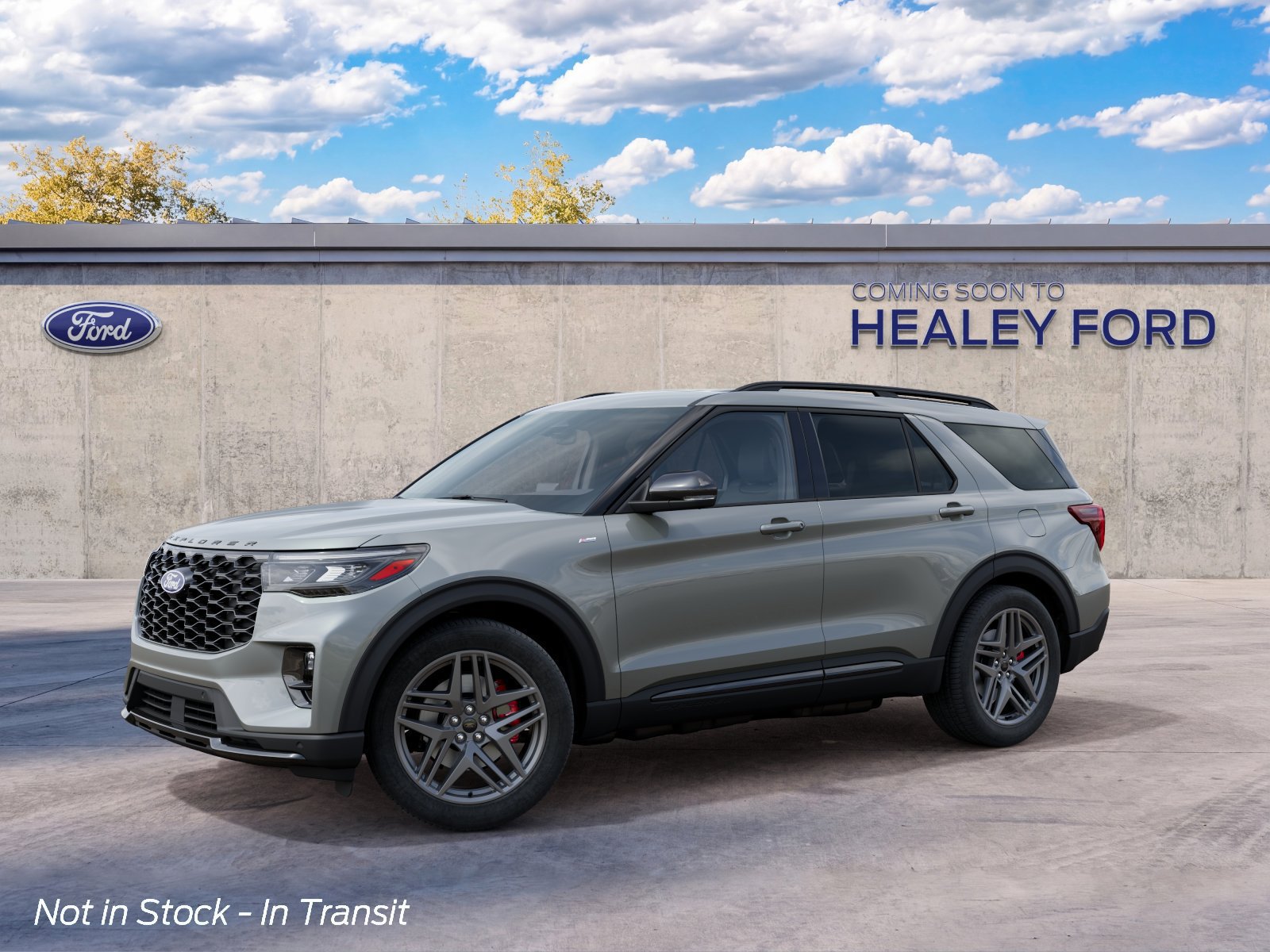 Photo view of 2027 Ford Explorer in Gray