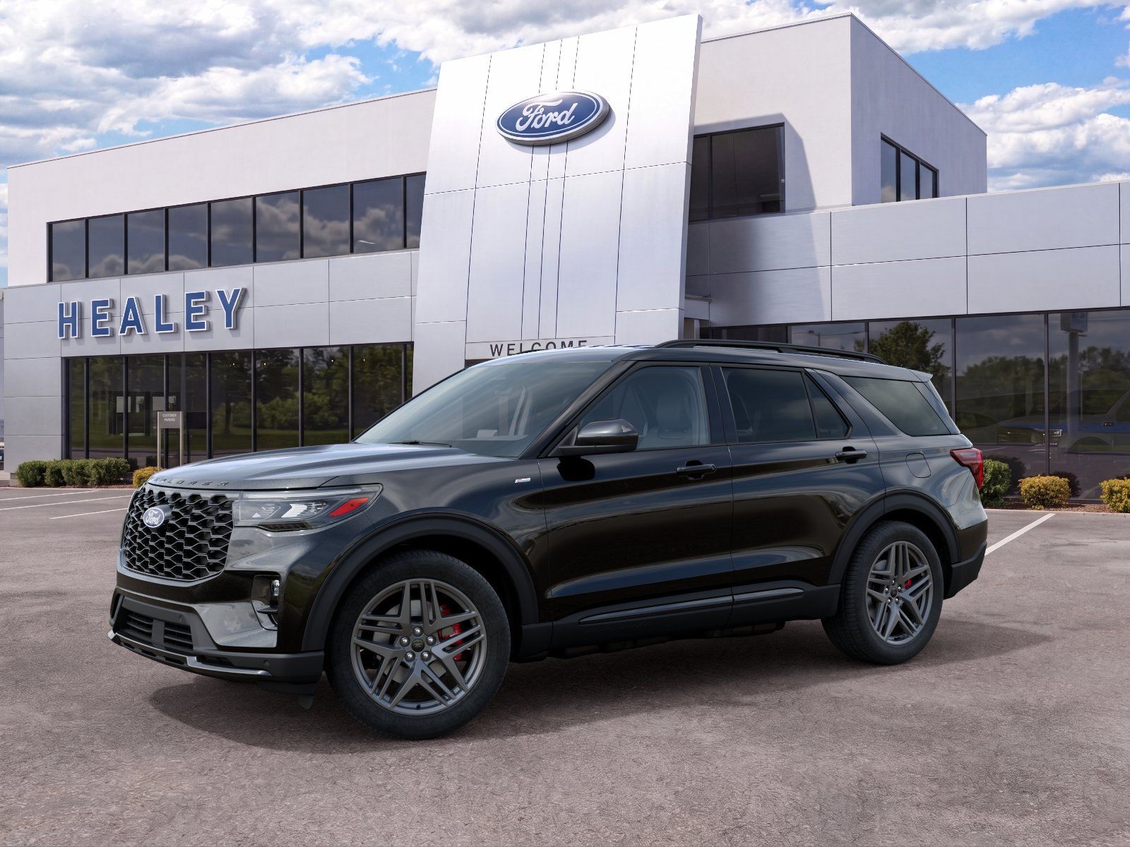 Photo view of 2027 Ford Explorer in Black