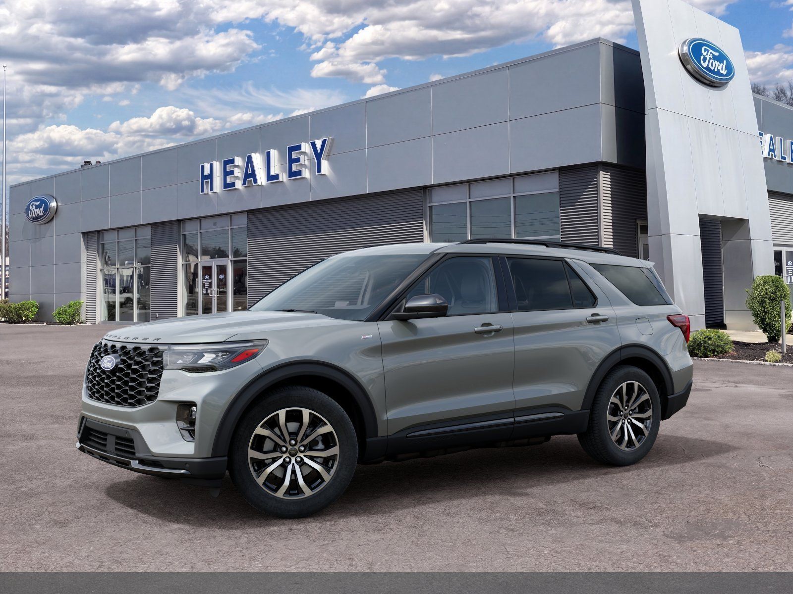 Photo view of 2027 Ford Explorer in Gray