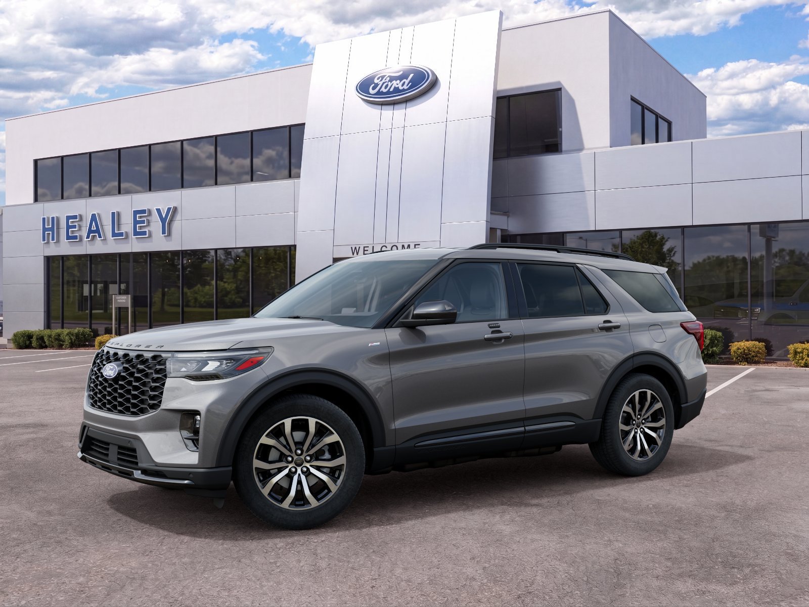Photo view of 2027 Ford Explorer in Gray