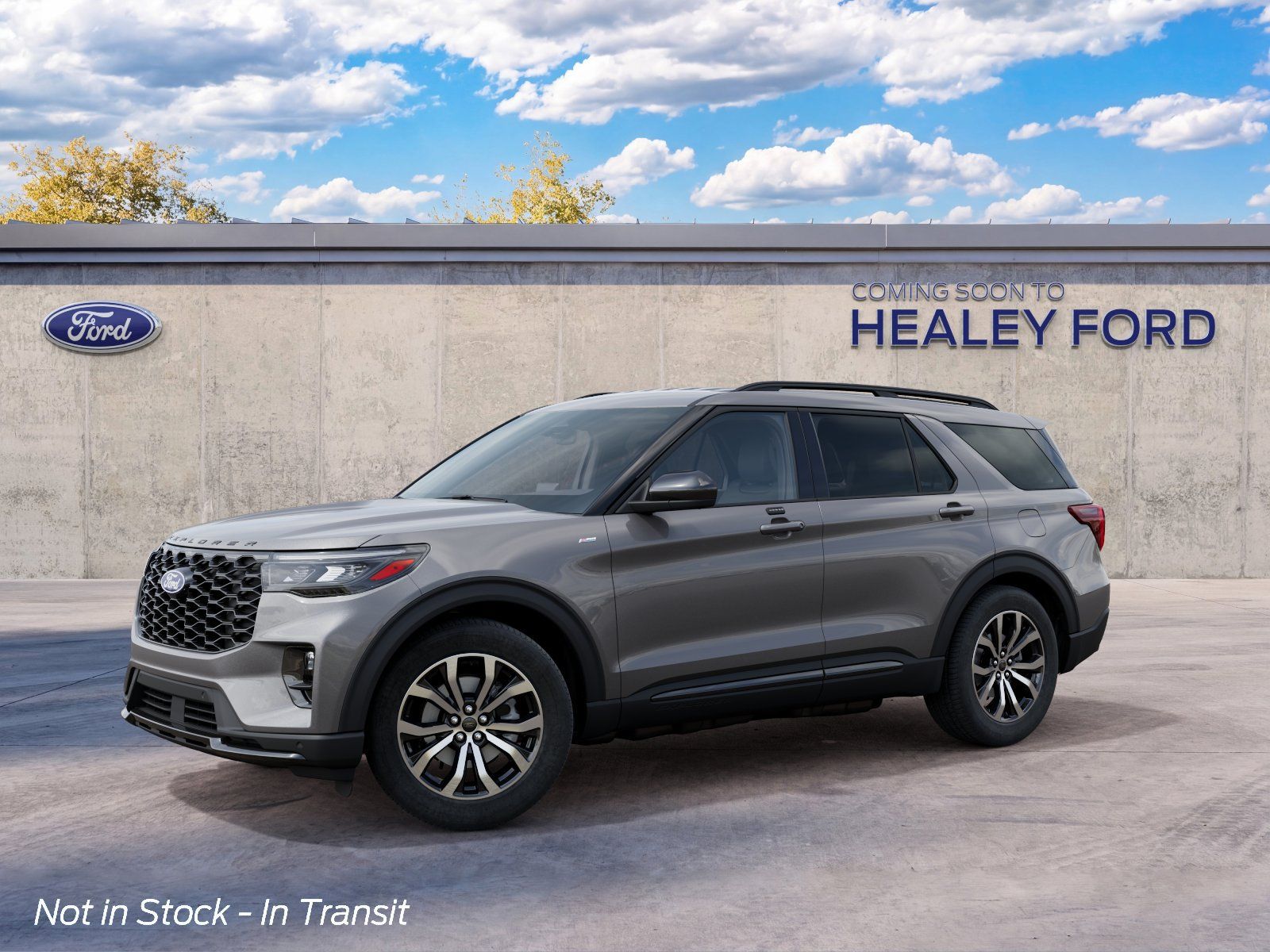 Photo view of 2027 Ford Explorer in Gray