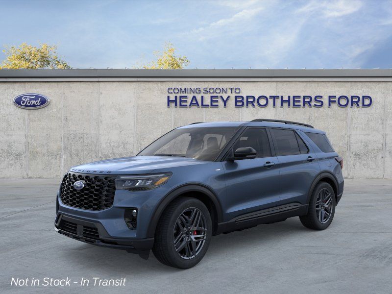 Photo view of 2026 Ford Explorer in Blue