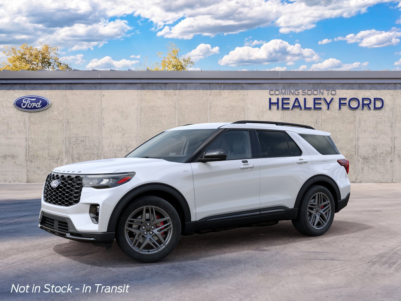 Photo view of 2027 Ford Explorer in White