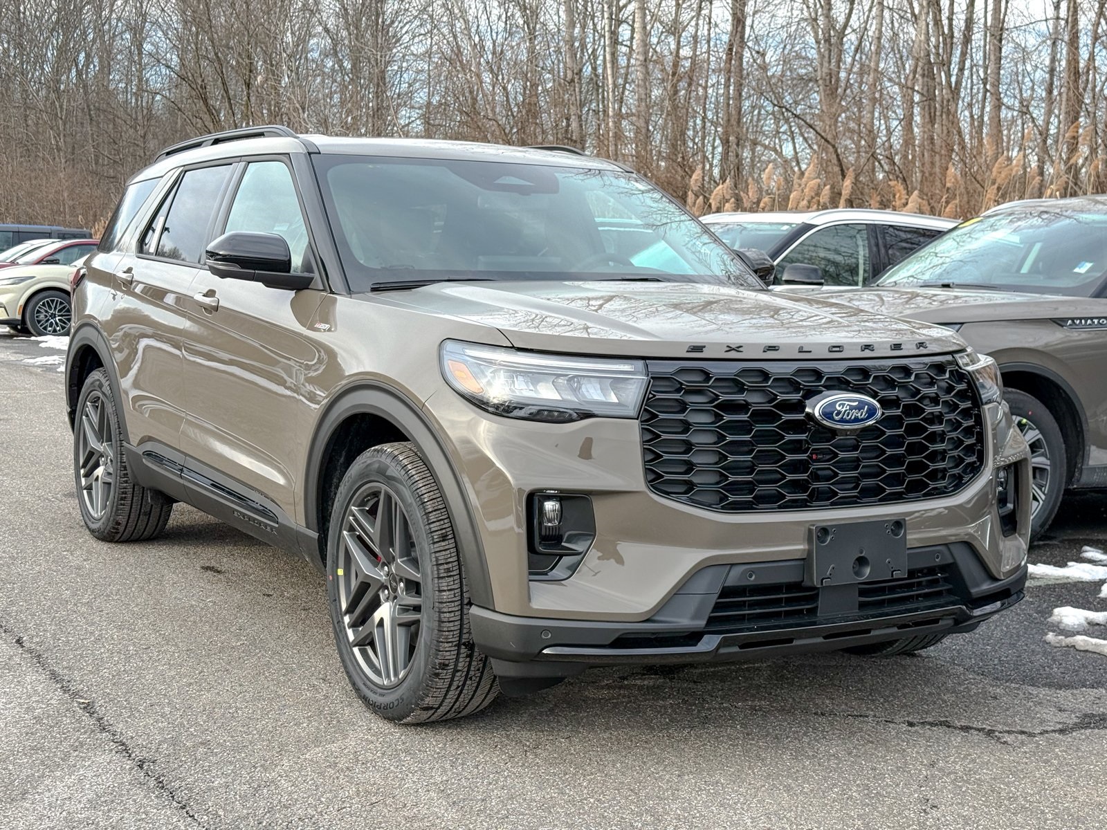 Photo view of 2026 Ford Explorer in Gray