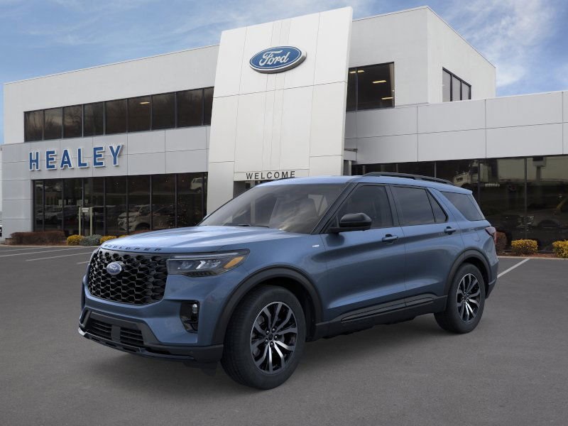 Photo view of 2026 Ford Explorer in Blue