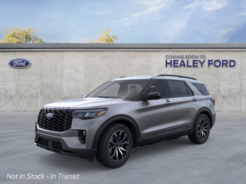 Photo view of 2026 Ford Explorer in Gray