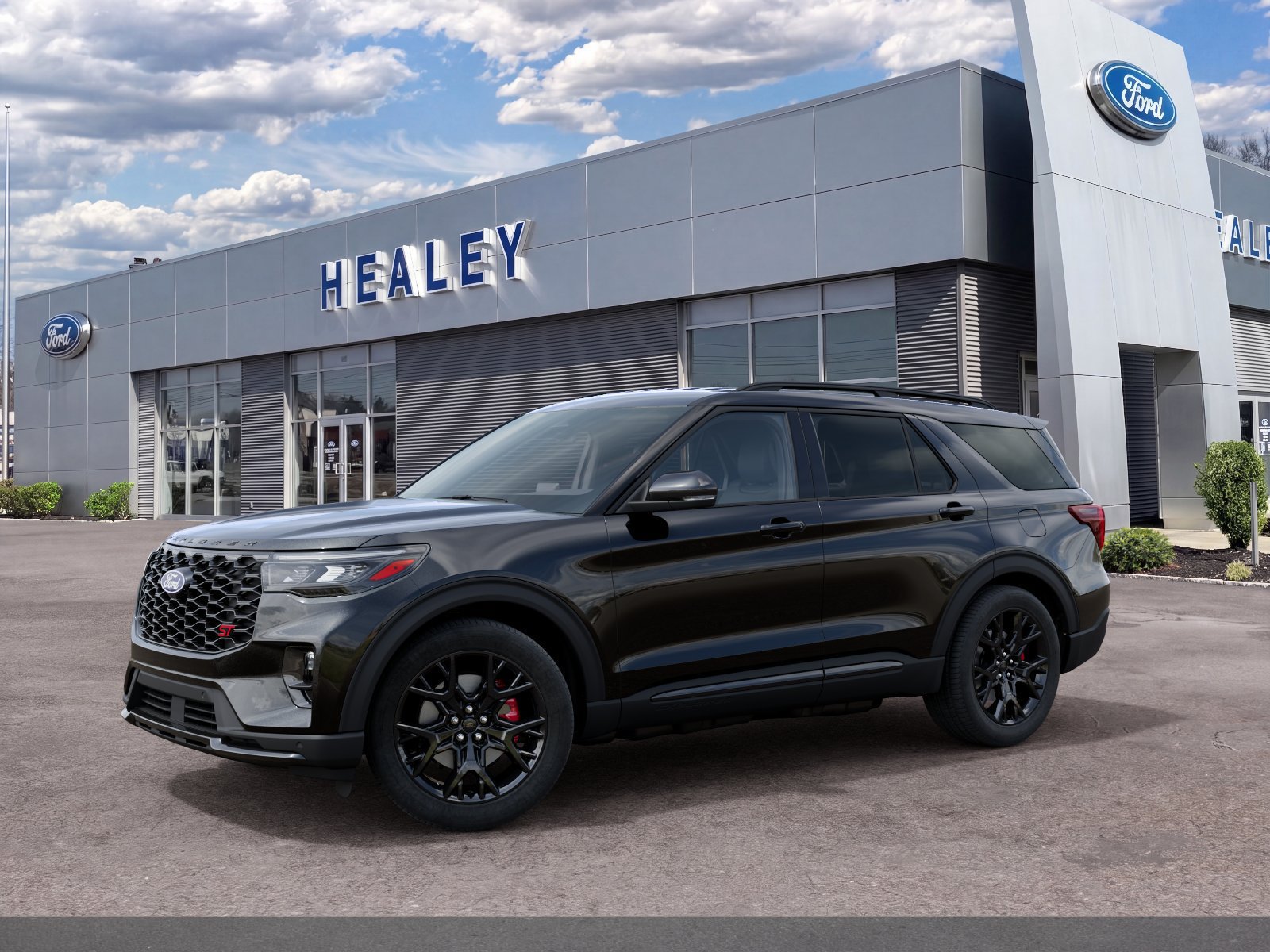 Photo view of 2027 Ford Explorer in Black