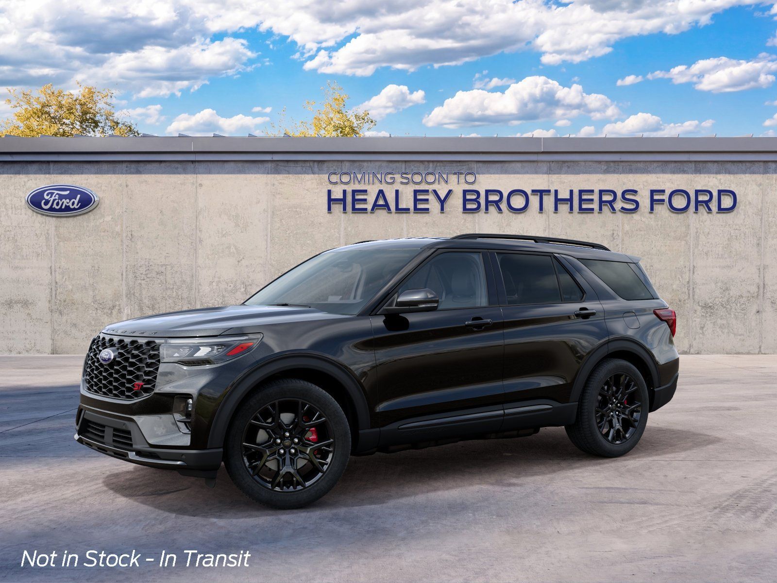 Photo view of 2027 Ford Explorer in Black