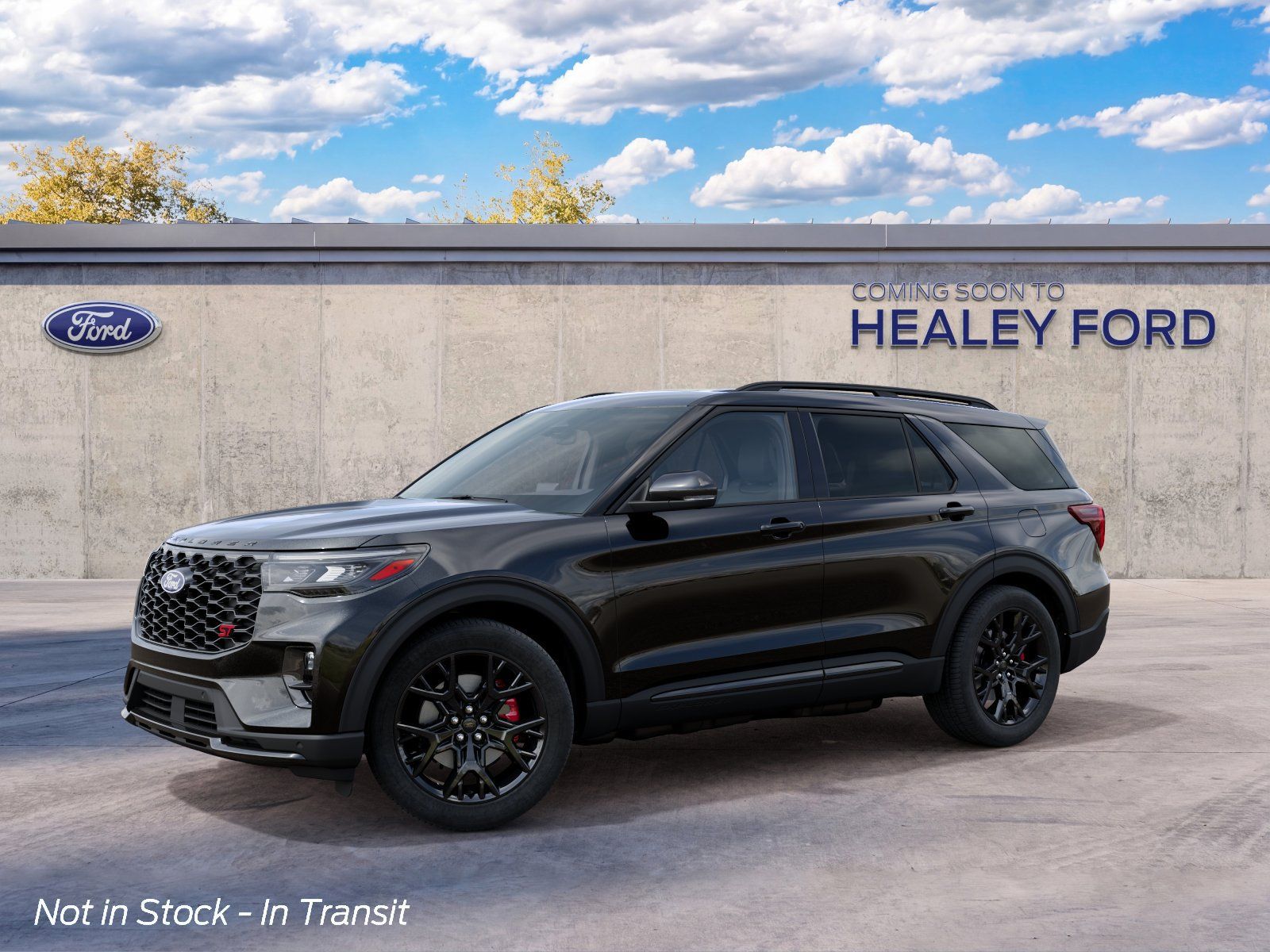 Photo view of 2027 Ford Explorer in Black