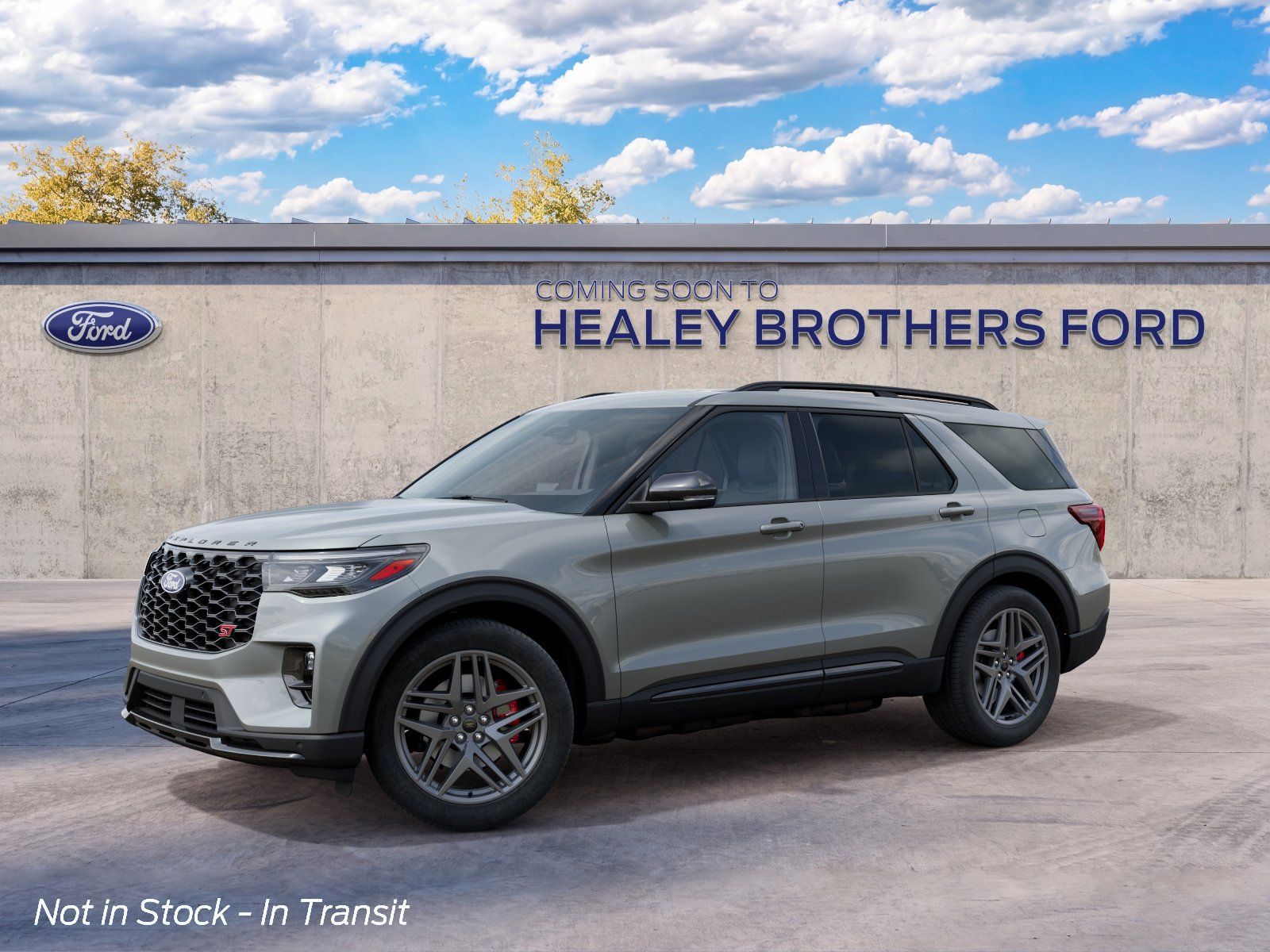Photo view of 2027 Ford Explorer in Gray