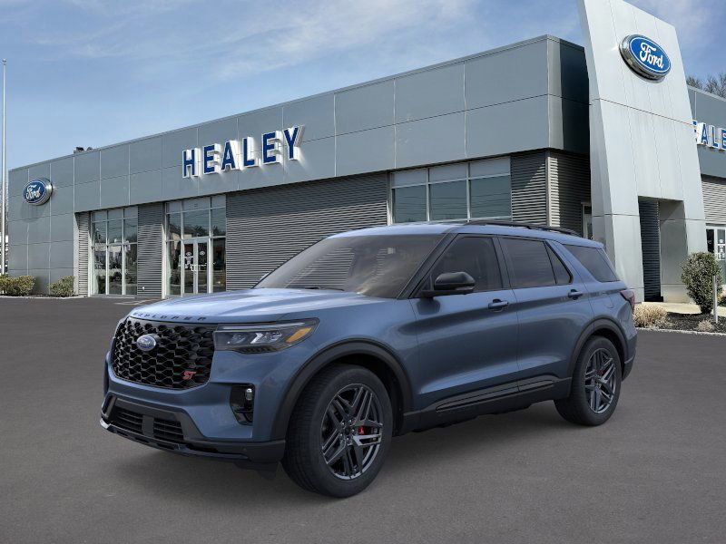 Photo view of 2026 Ford Explorer in Blue