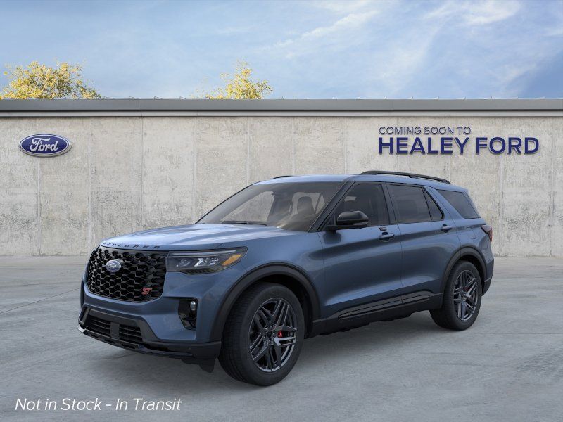Photo view of 2026 Ford Explorer in Blue