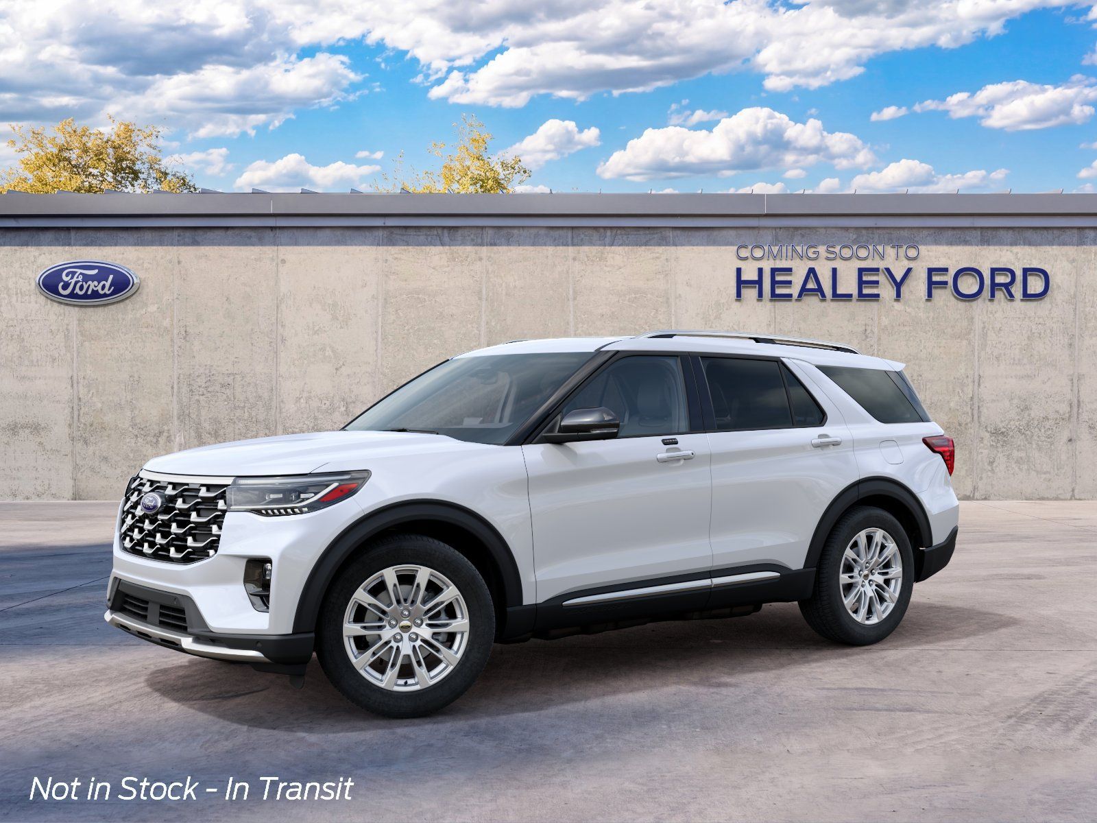 Photo view of 2027 Ford Explorer in White