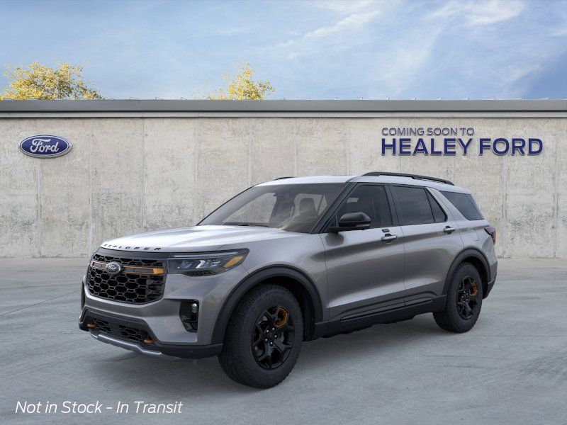 Photo view of 2026 Ford Explorer in Gray