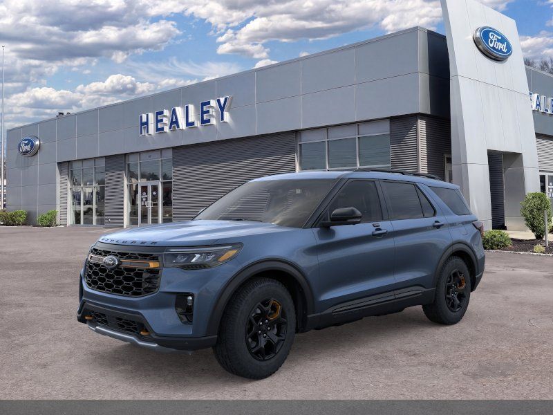 Photo view of 2026 Ford Explorer in Blue
