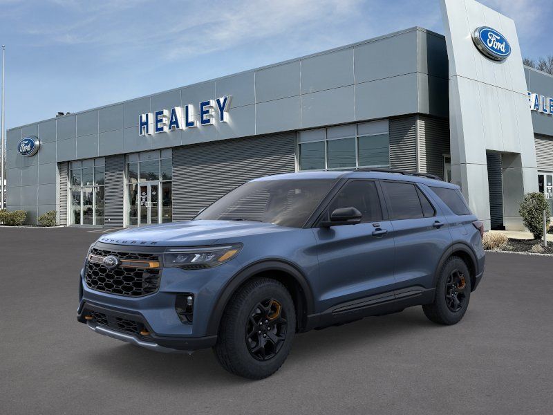 Photo view of 2026 Ford Explorer in Blue