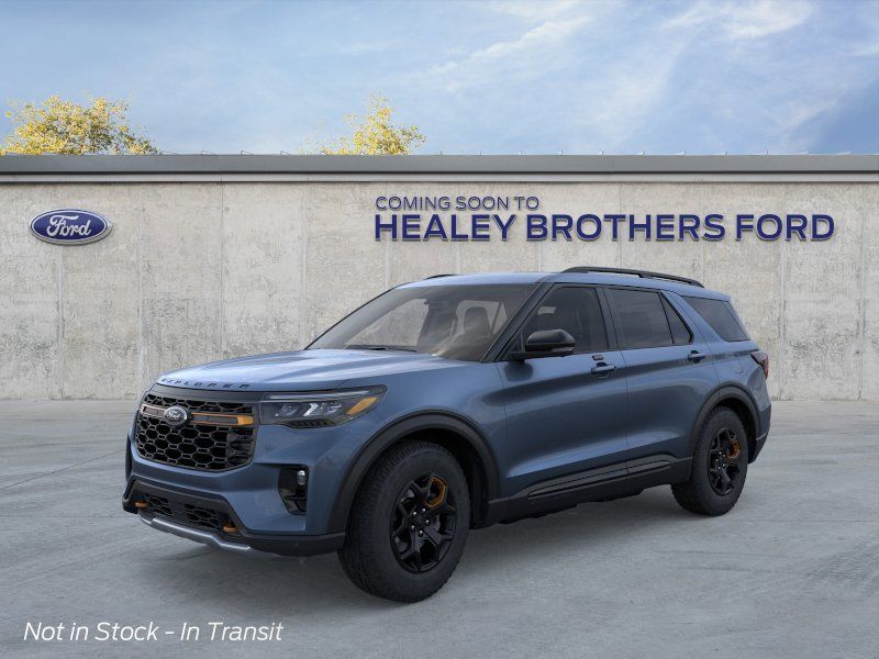 Photo view of 2026 Ford Explorer in Blue