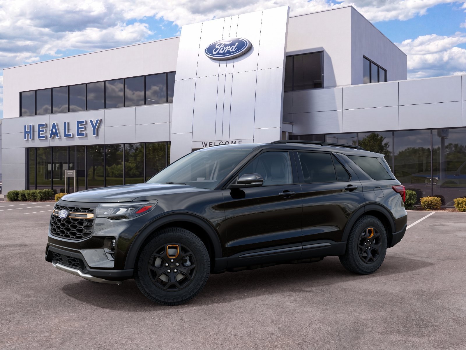 Photo view of 2027 Ford Explorer in Black