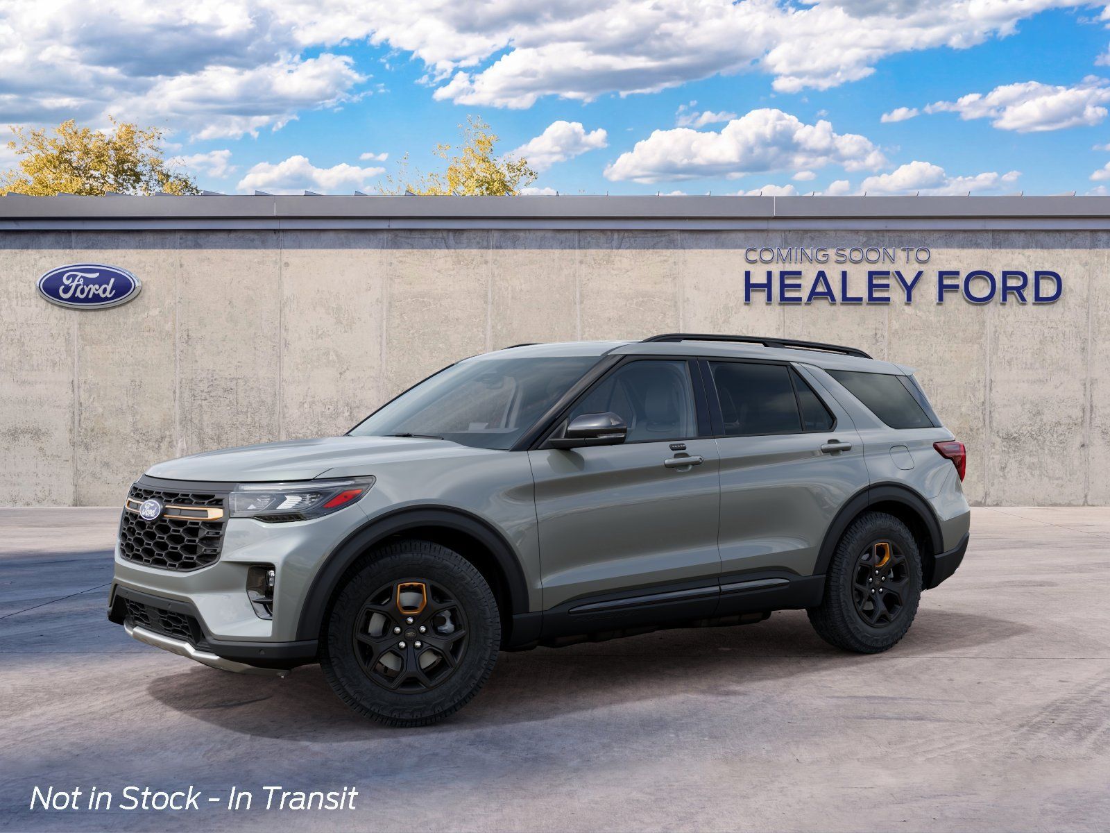 Photo view of 2027 Ford Explorer in Gray