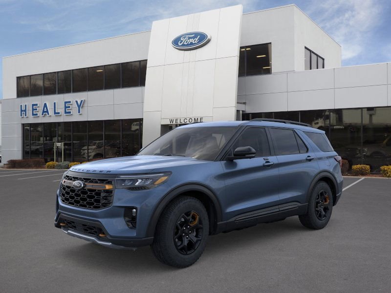 Photo view of 2026 Ford Explorer in Blue