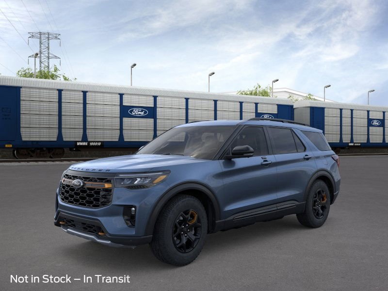 Photo view of 2026 Ford Explorer in Blue