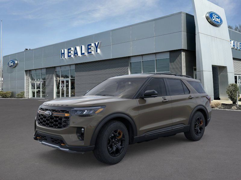 Photo view of 2026 Ford Explorer in Gray