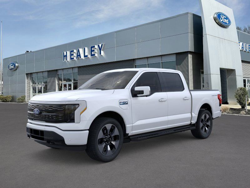Photo view of 2025 Ford F-150 Lightning in White