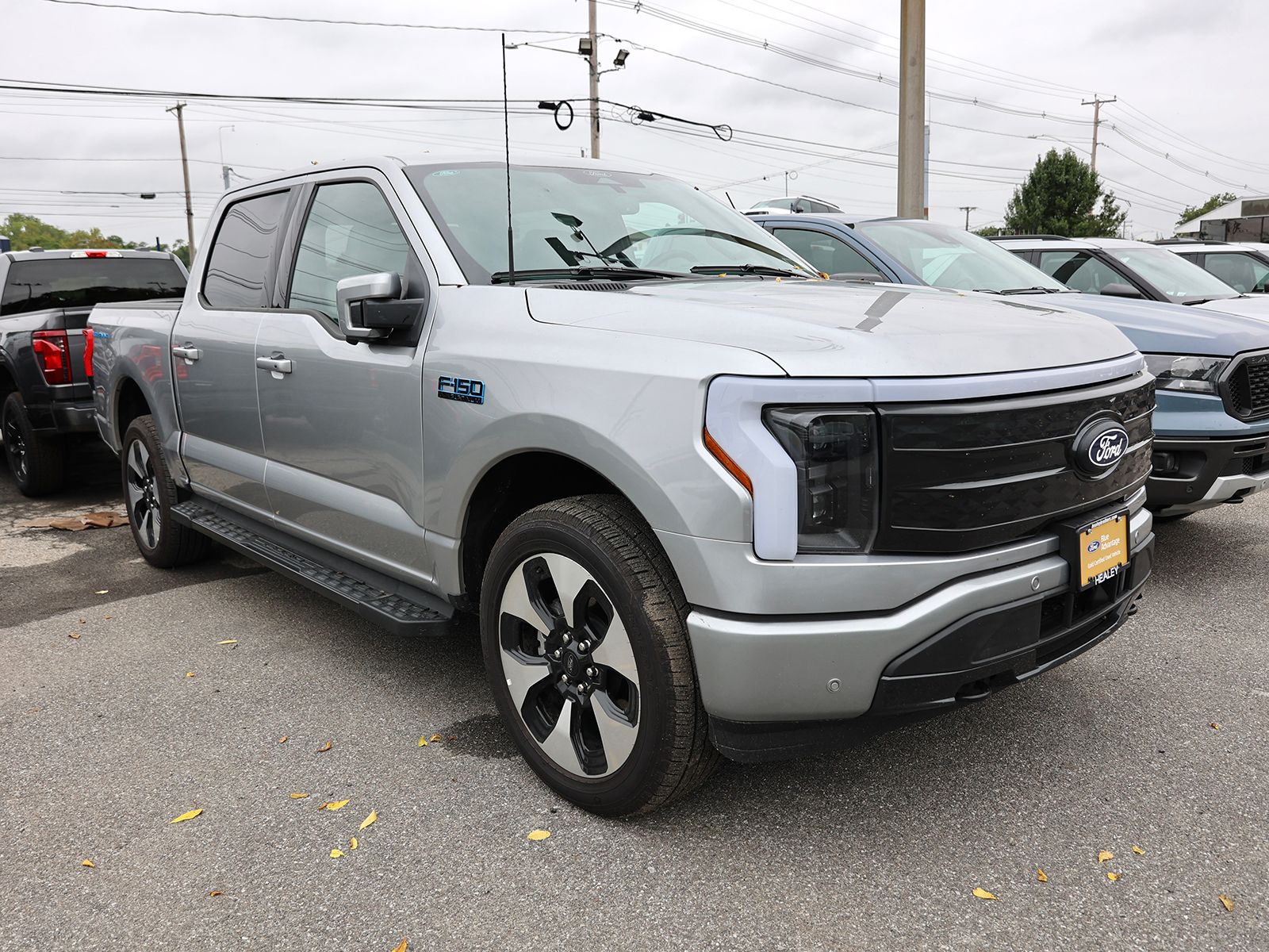 Photo view of 2024 Ford F-150 Lightning in Silver