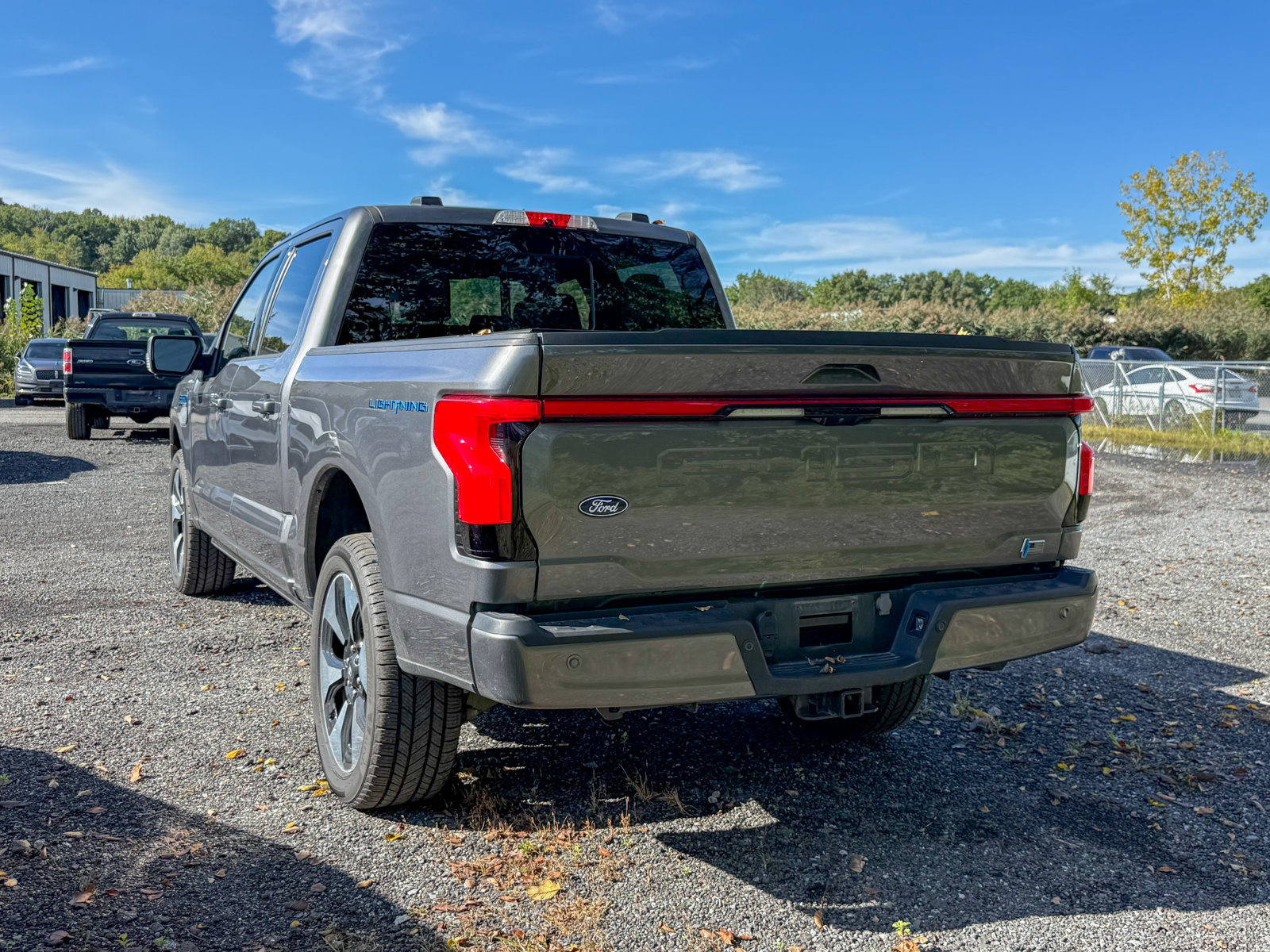 Photo view of 2024 Ford F-150 Lightning in Gray