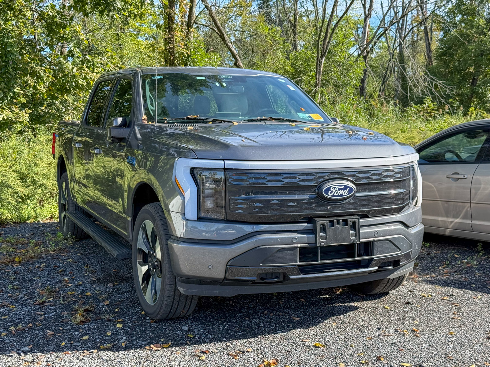 Photo view of 2024 Ford F-150 Lightning in Gray