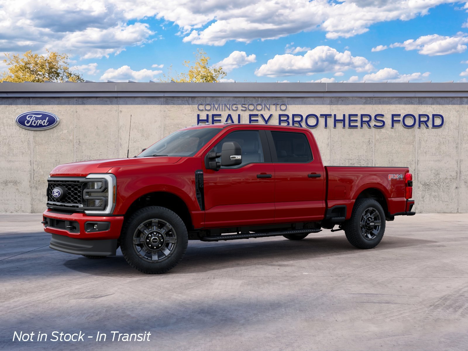 Photo view of 2027 Ford Super Duty in Red