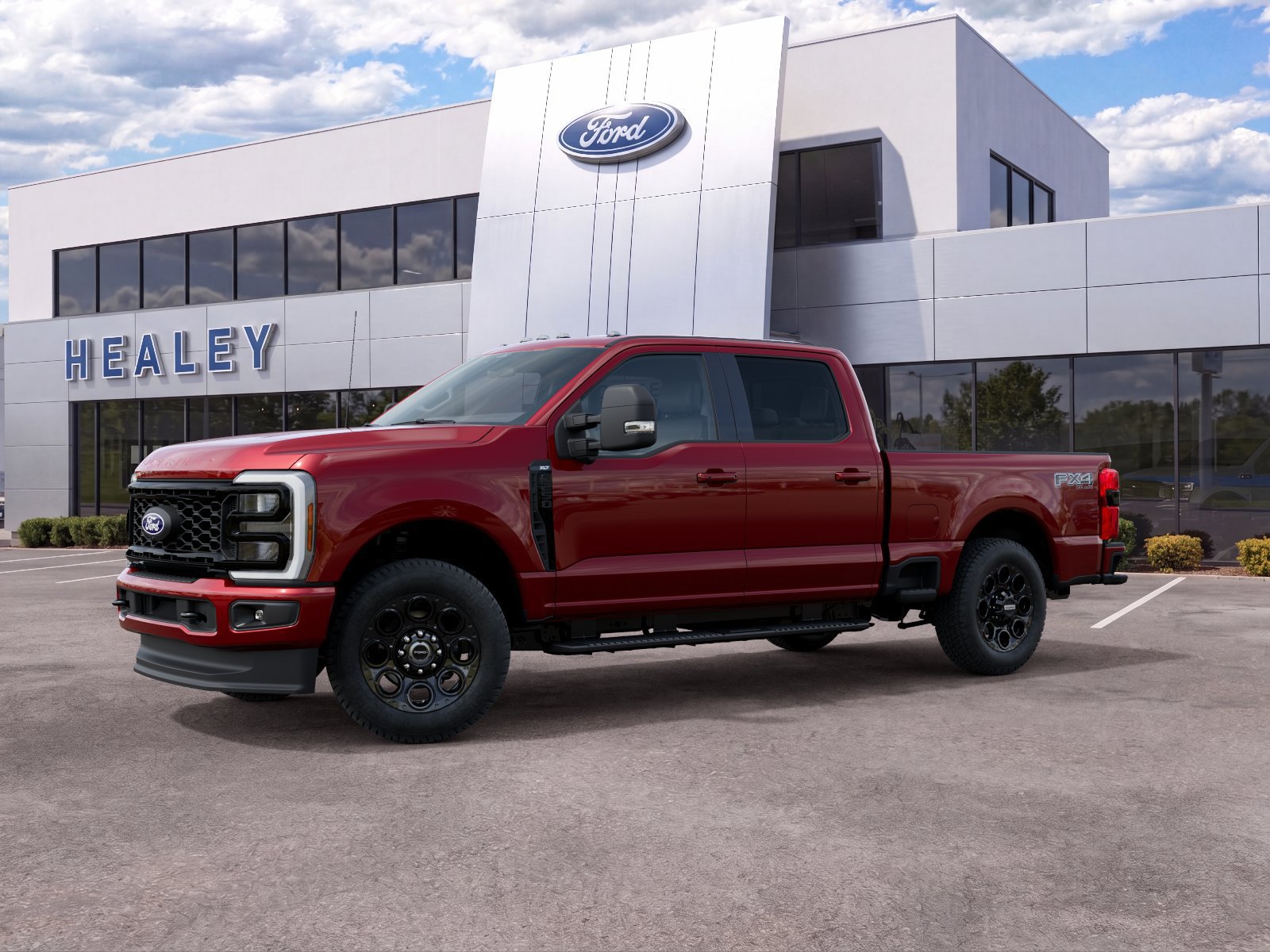Photo view of 2027 Ford Super Duty in Red