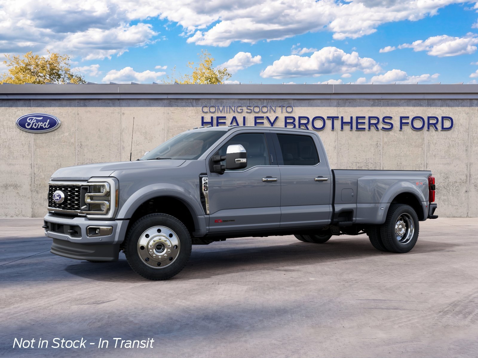 Photo view of 2027 Ford Super Duty F-450 DRW in Gray