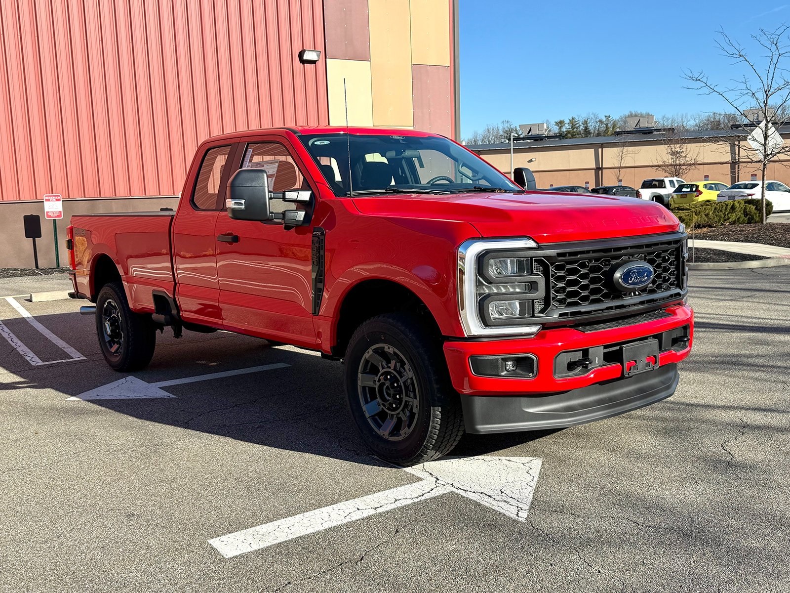 Photo view of 2026 Ford Super Duty in Red