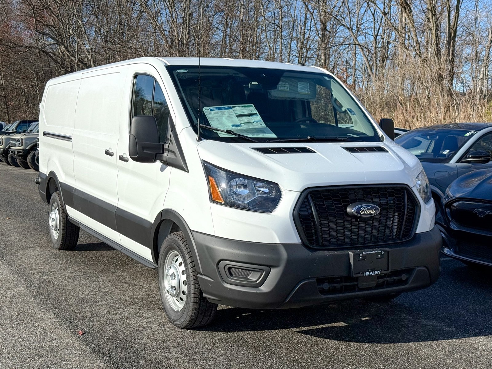 Photo view of 2025 Ford Transit Cargo Van in White
