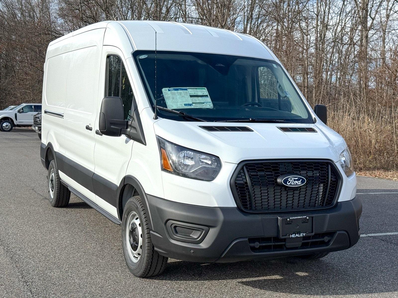 Photo view of 2026 Ford Transit Cargo Van in White