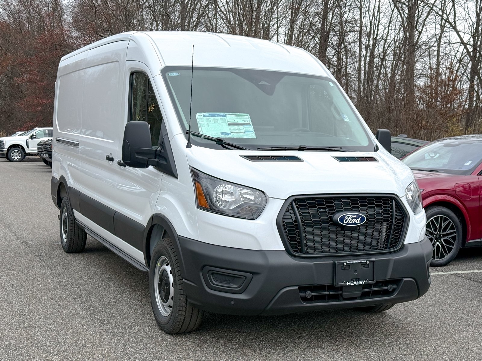 Photo view of 2026 Ford Transit Cargo Van in White