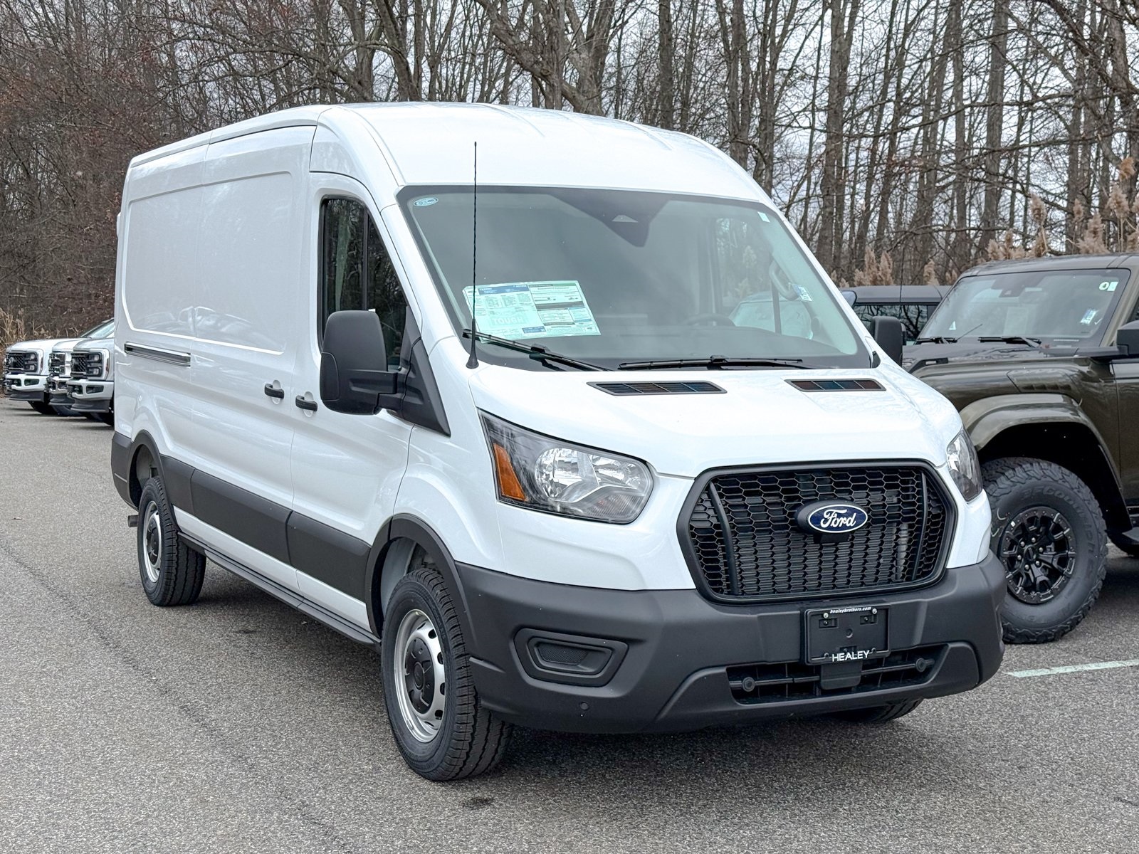 Photo view of 2026 Ford Transit Cargo Van in White