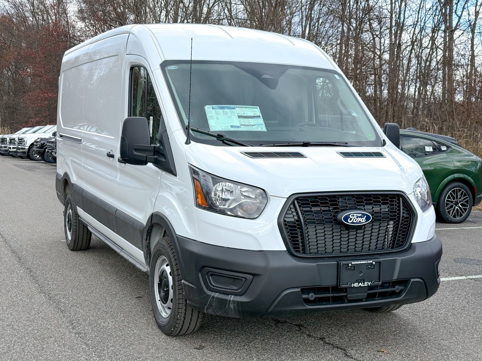 Photo view of 2026 Ford Transit Cargo Van in White