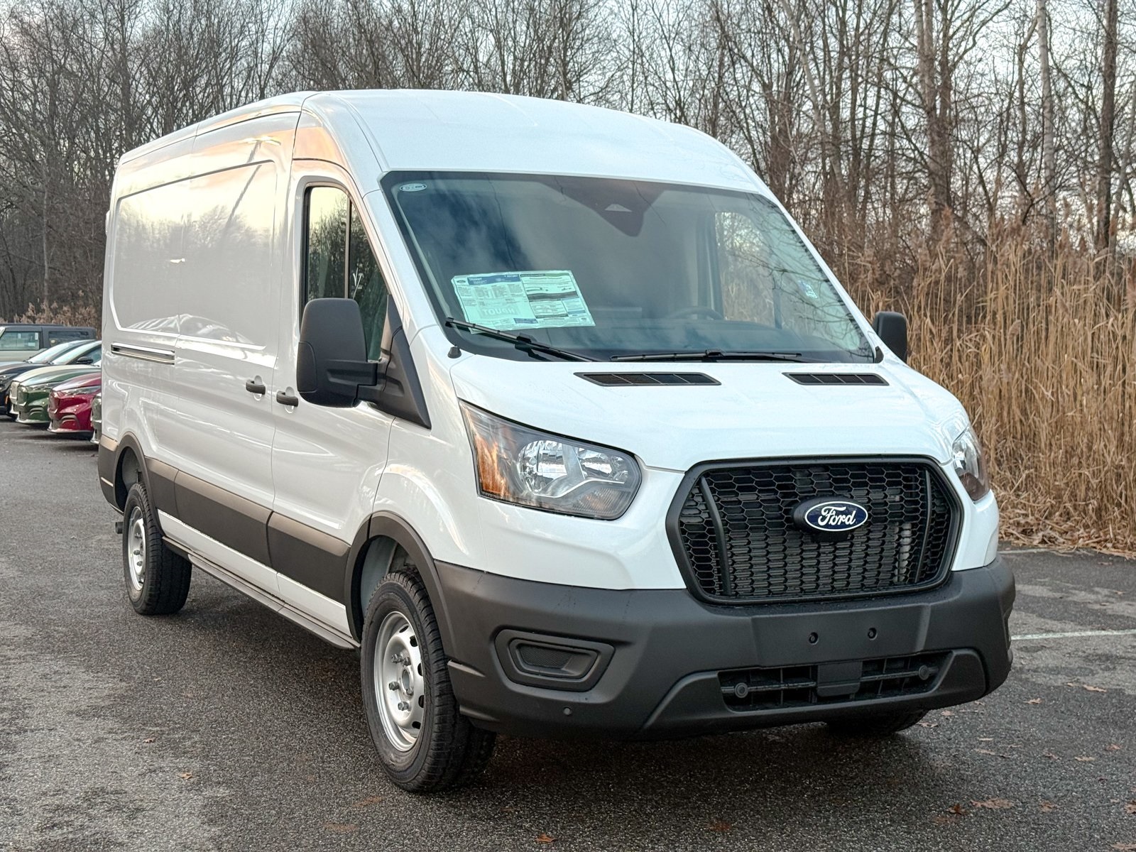 Photo view of 2026 Ford Transit Cargo Van in White
