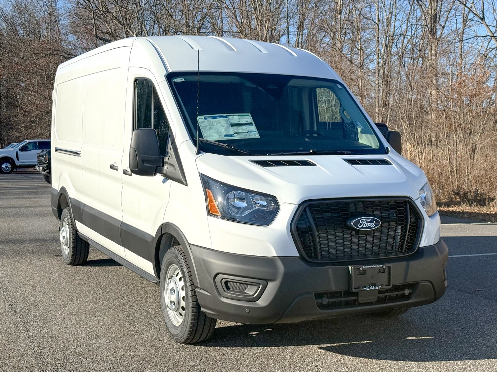 Photo view of 2026 Ford Transit Cargo Van in White