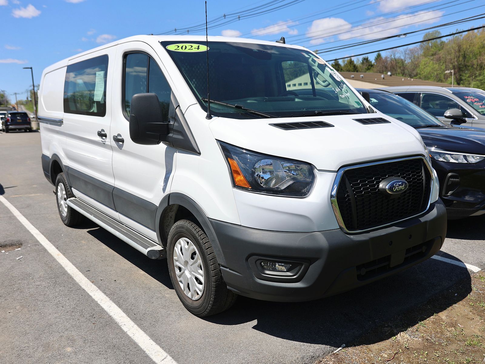 Photo view of 2024 Ford Transit Cargo Van in White