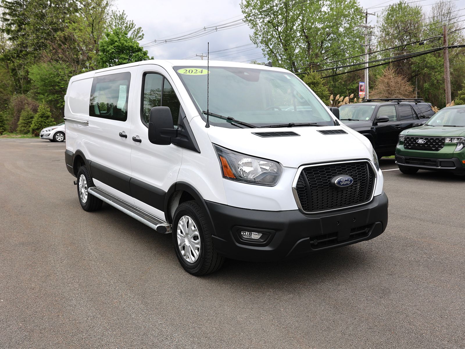 Photo view of 2024 Ford Transit Cargo Van in White