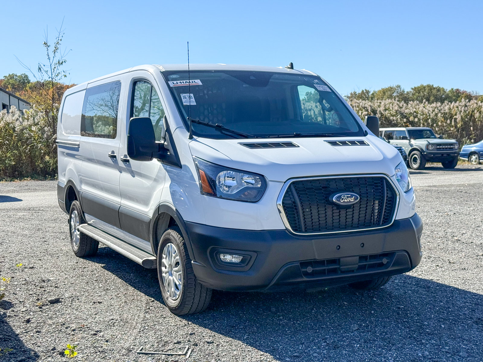 Photo view of 2025 Ford Transit Cargo Van in White