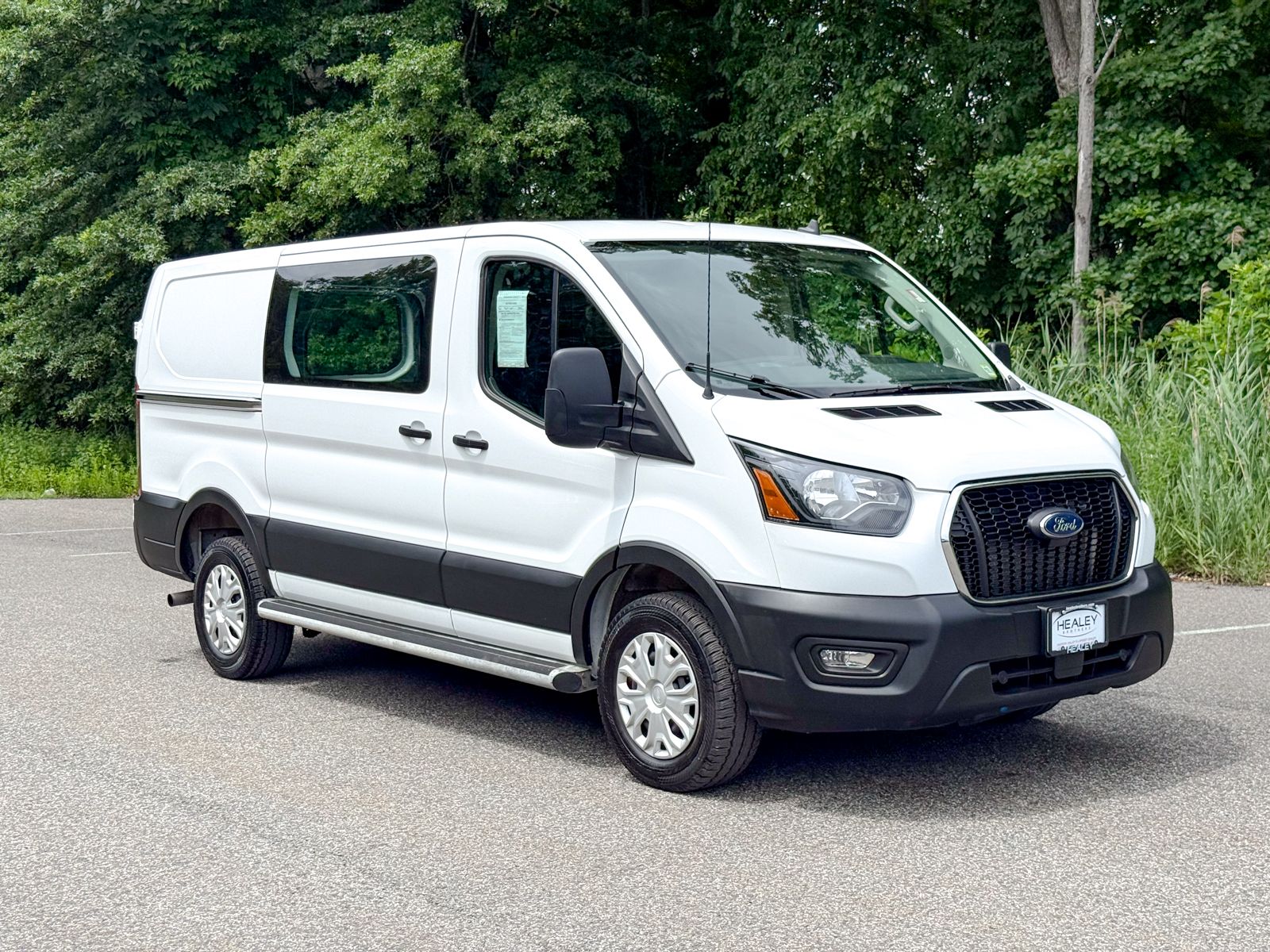 Photo view of 2025 Ford Transit Cargo Van in White