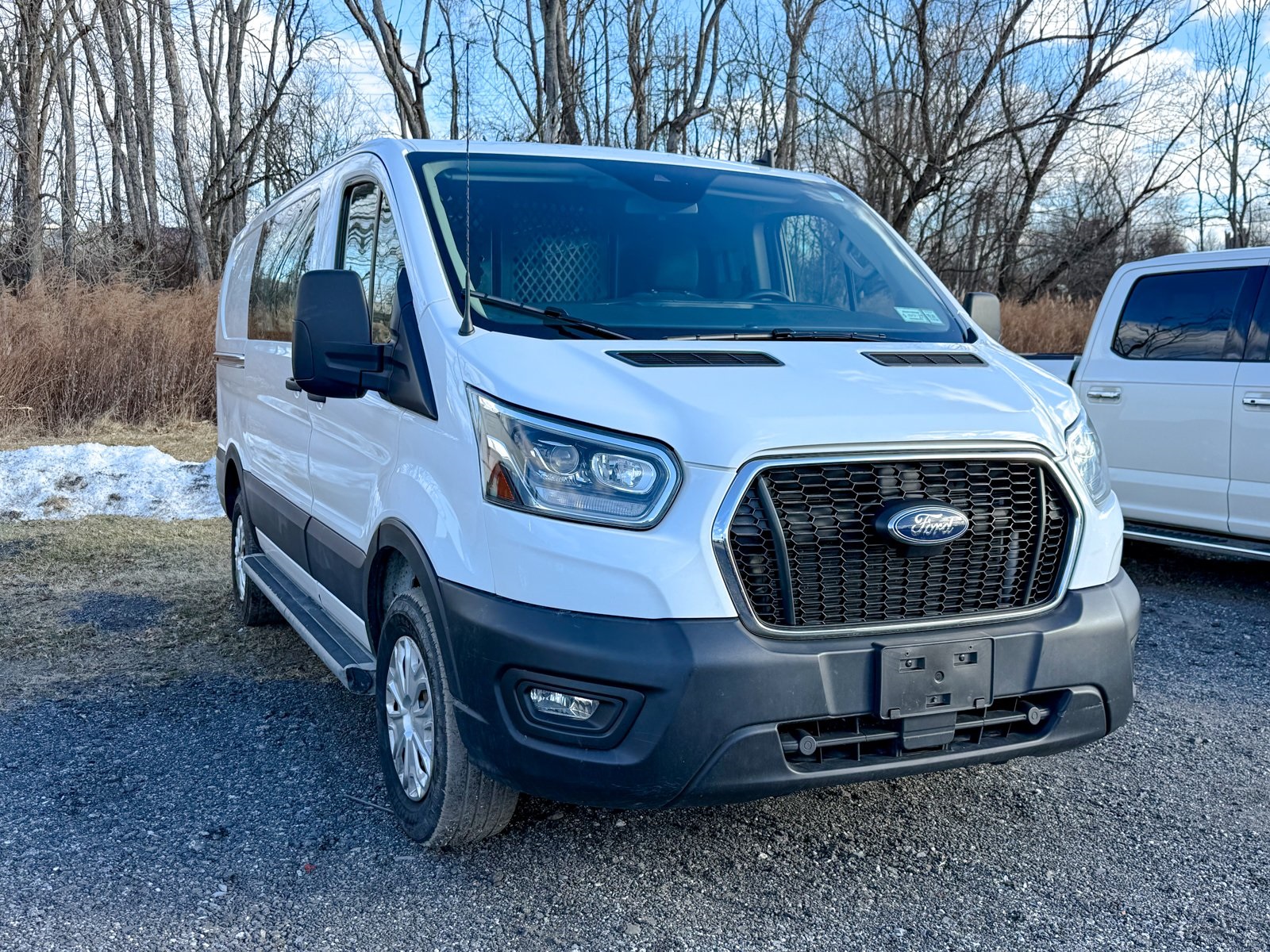 Photo view of 2023 Ford Transit Cargo Van in White