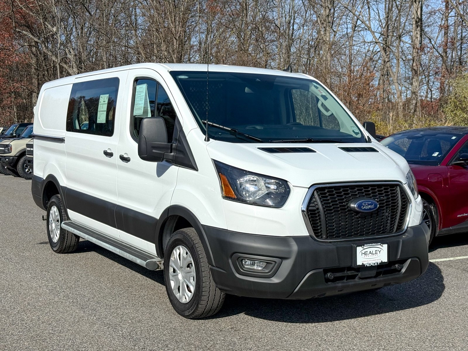 Photo view of 2024 Ford Transit Cargo Van in White