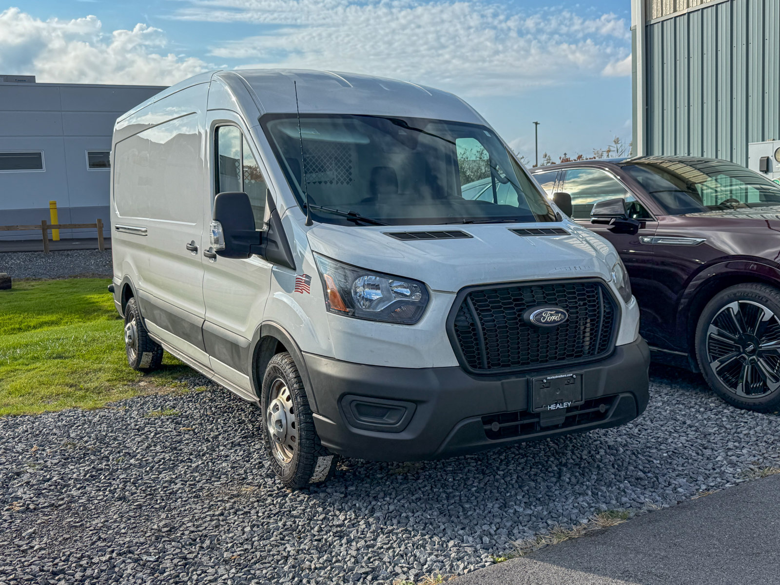 Photo view of 2023 Ford Transit Cargo Van in White