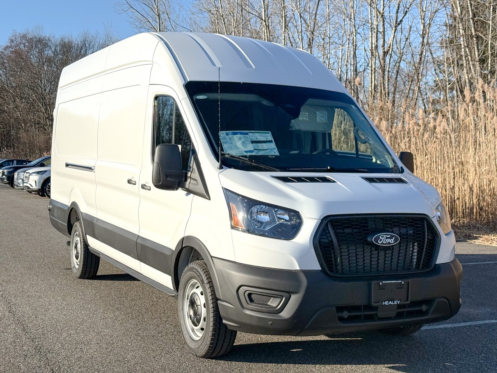 Photo view of 2026 Ford Transit Cargo Van in White