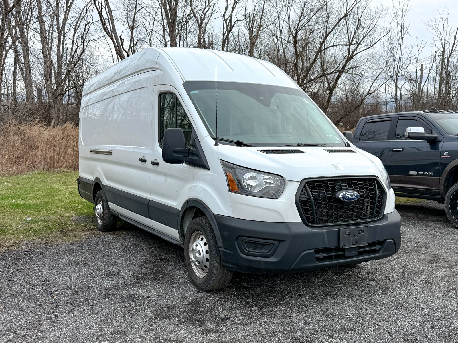 Photo view of 2024 Ford Transit Cargo Van in White
